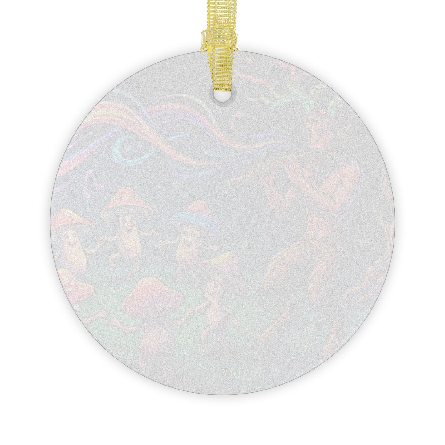 Mythic Dance Glass Ornament