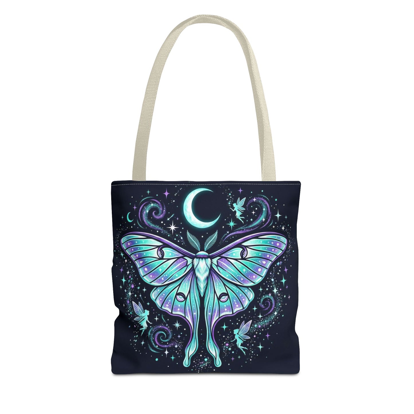 Celestial Luna Moth Tote Bag