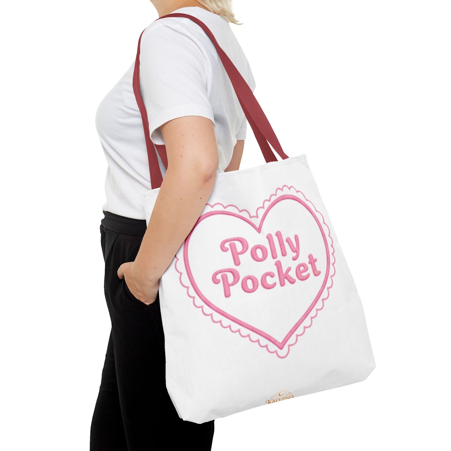 Polly Pocket Heart Tote Bag