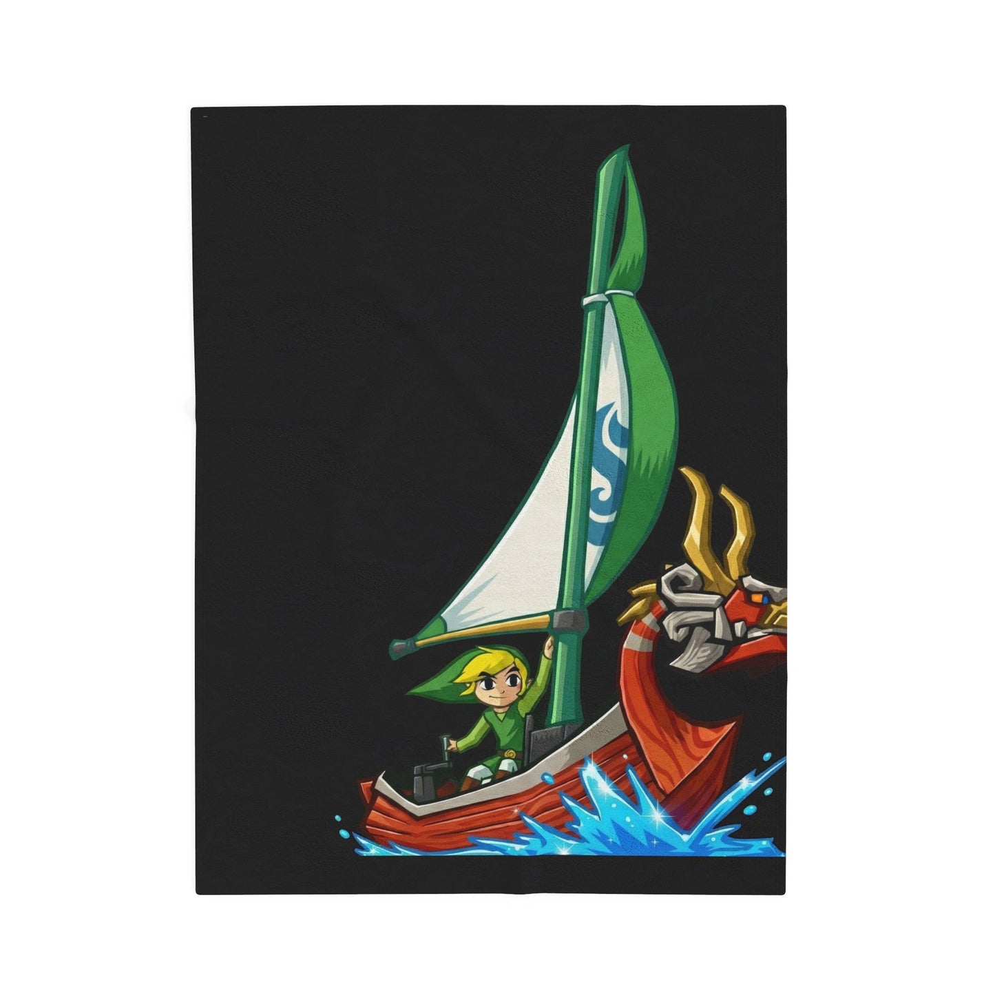 LOZ Windwaker Velveteen Blanket