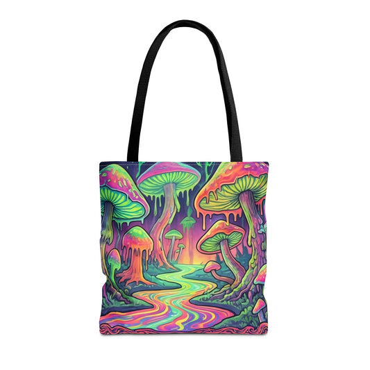 Trippy Mushroom Tote