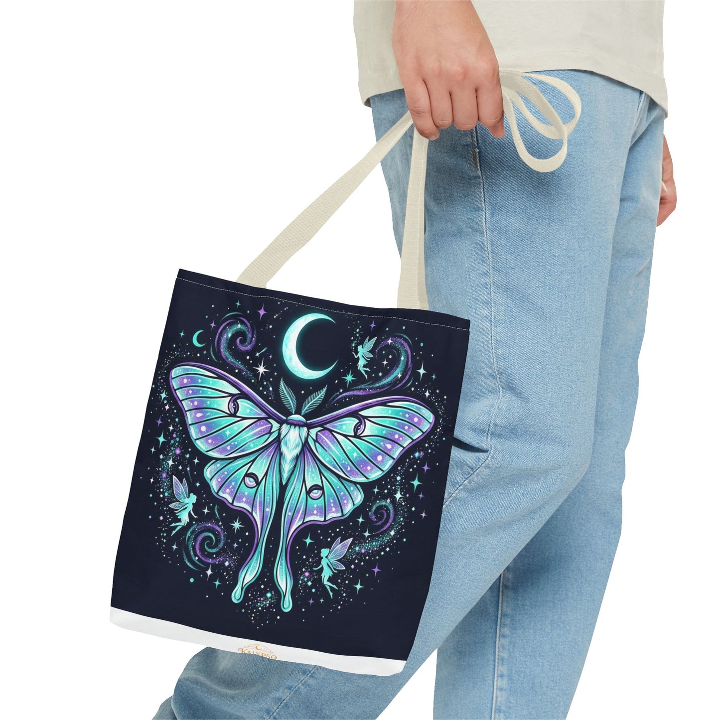 Celestial Luna Moth Tote Bag