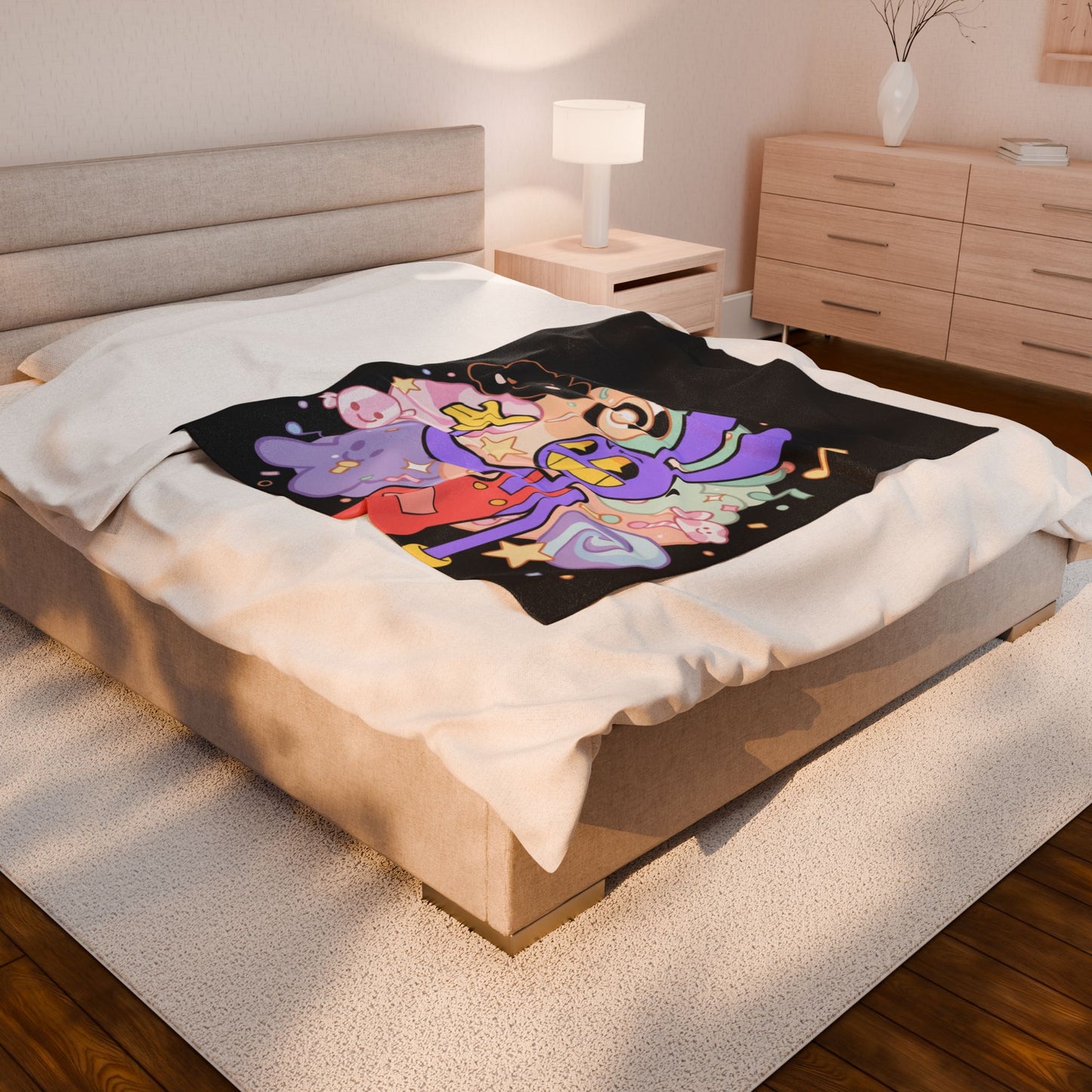 JAXTOY Velveteen Blanket