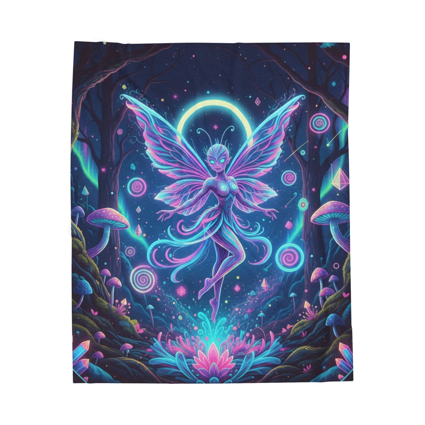 Galactic Fairy Velveteen Blanket