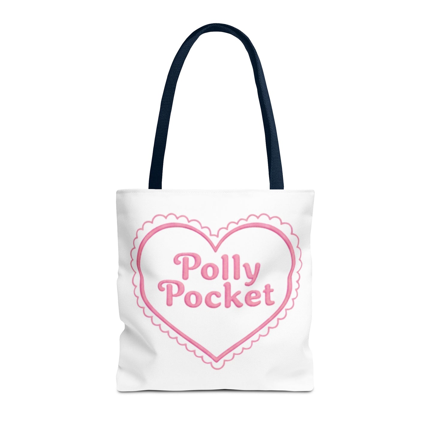 Polly Pocket Heart Tote Bag