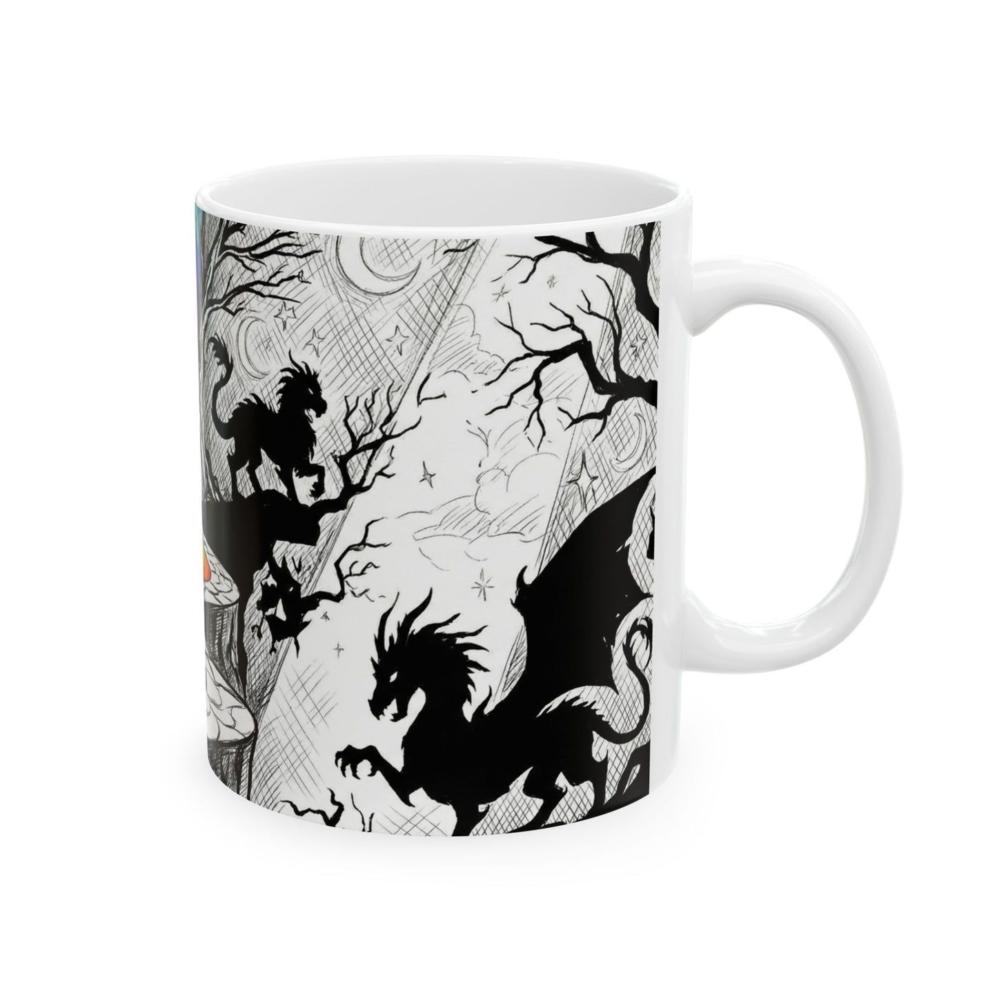 Rainbow Realm Of Reverie Coffee Mug