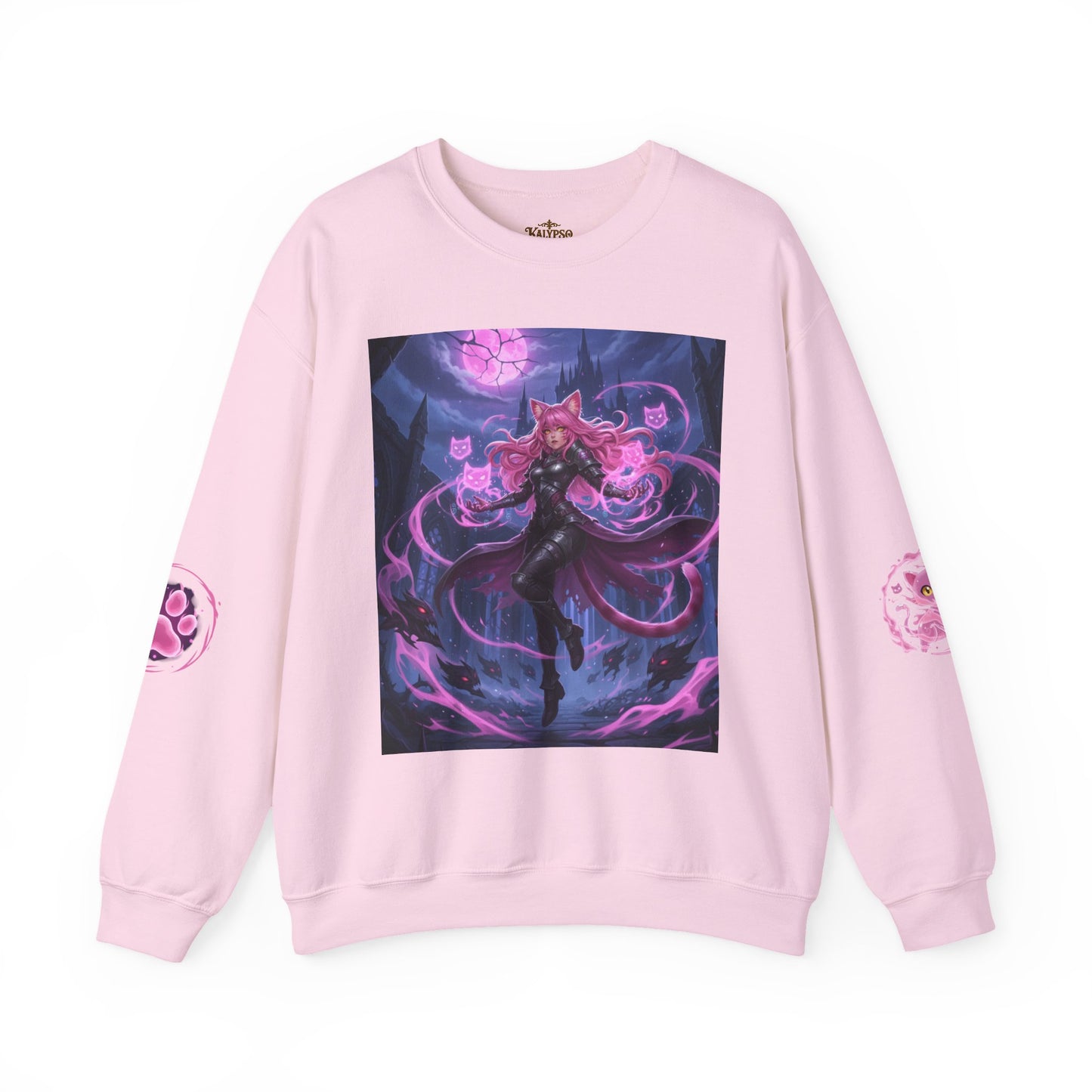 Fantasy Cat Crewneck Sweatshirt