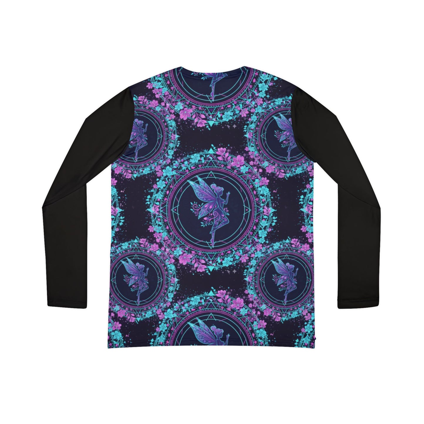 Galactic Mandala Fairy Graphic Long Sleeve