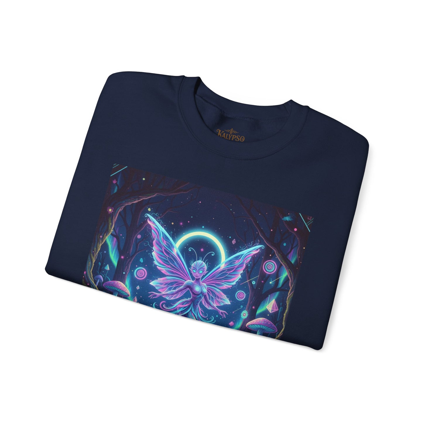 Mystical Fairy Sweatshirt - Unisex Heavy Blend™ Crewneck with Celestial Design