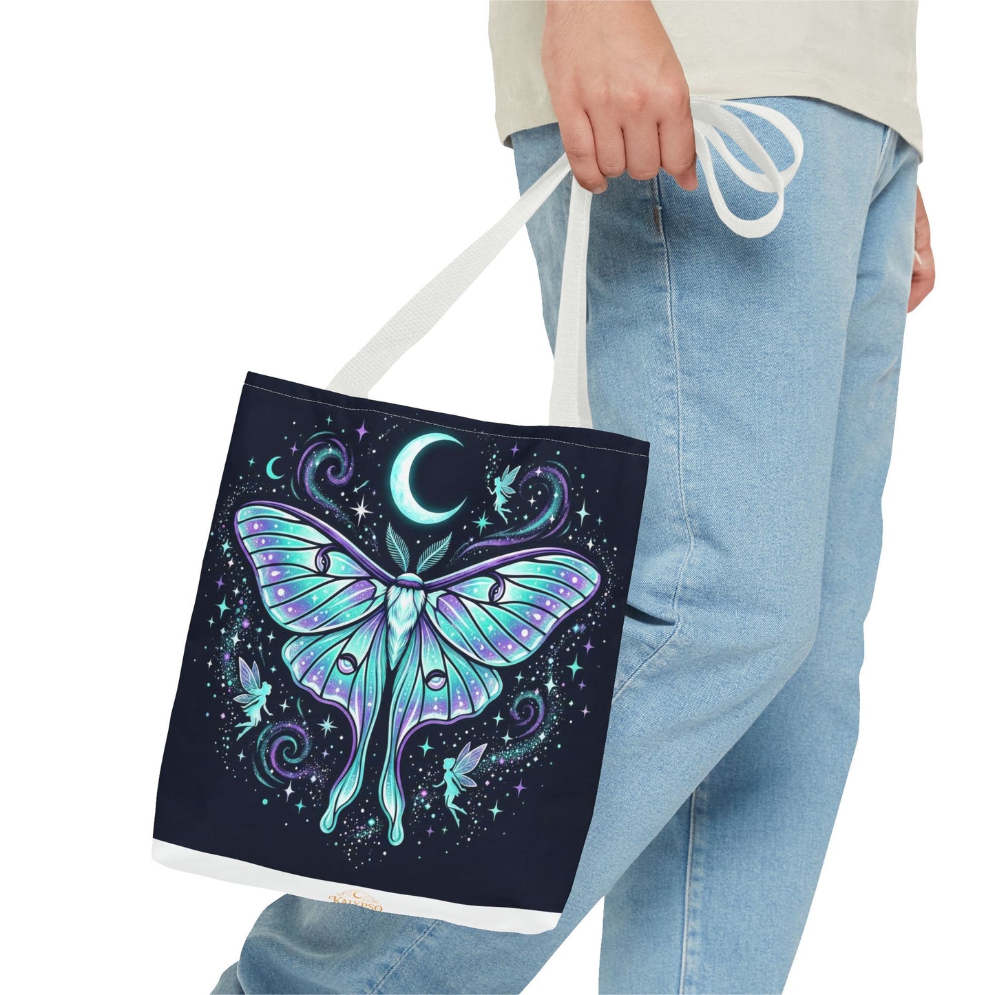 Celestial Luna Moth Tote Bag
