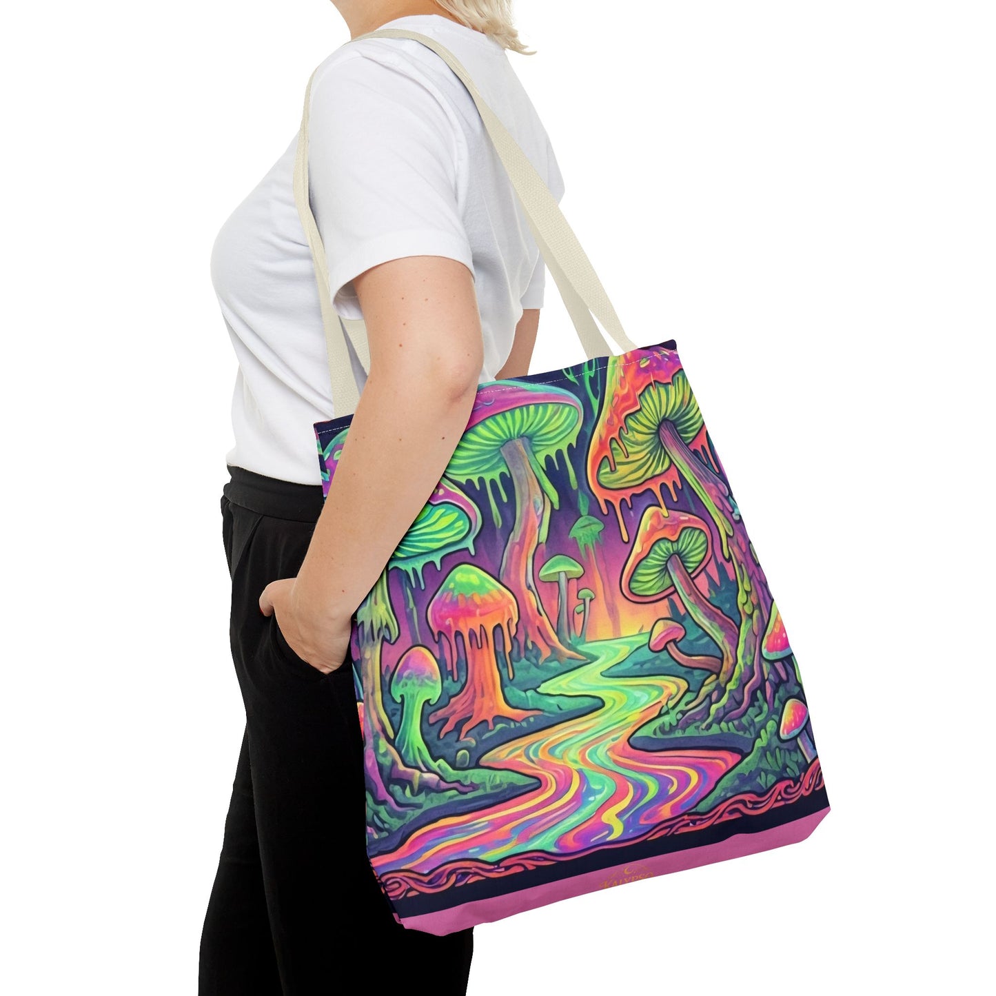 Trippy Mushroom Tote