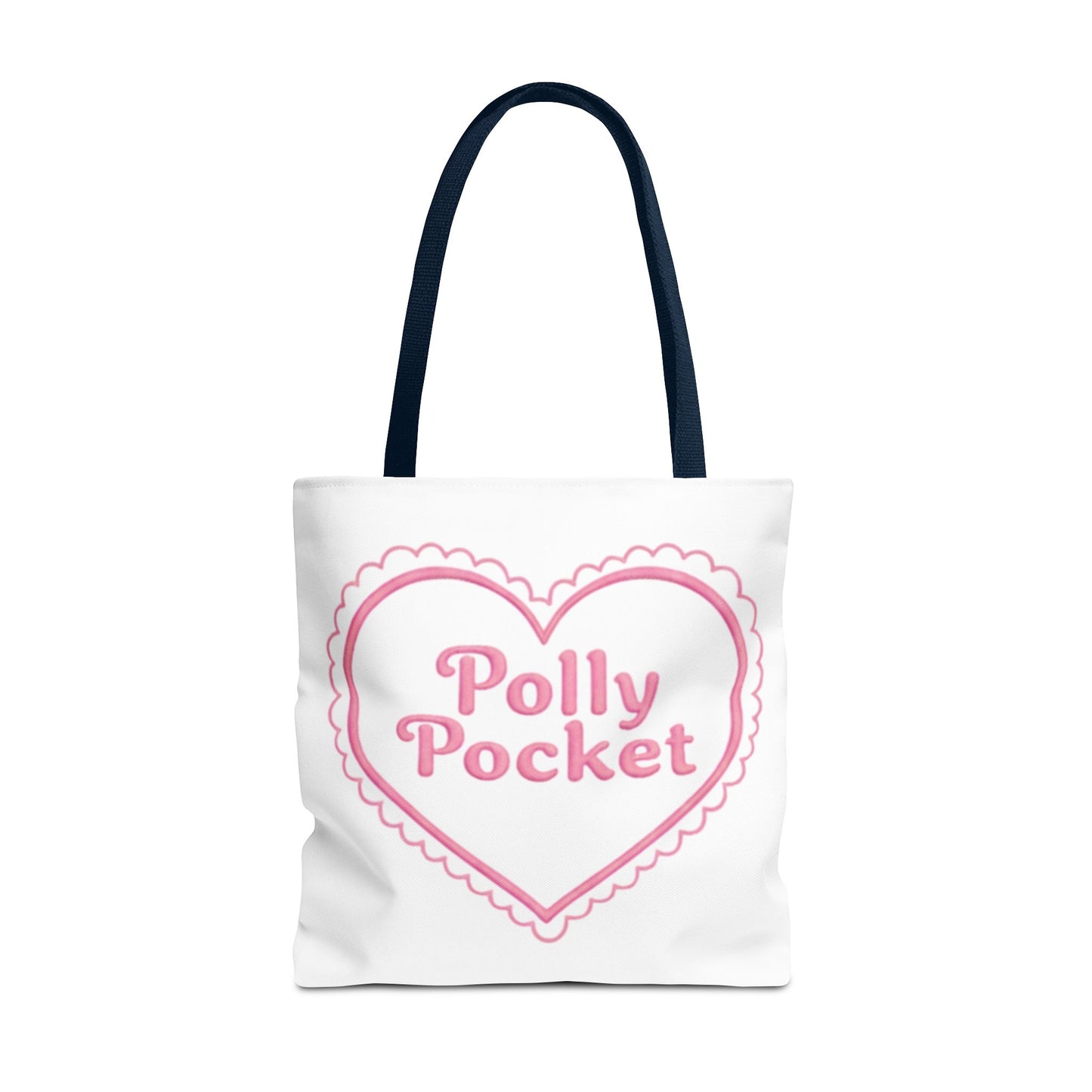 Polly Pocket Heart Tote Bag