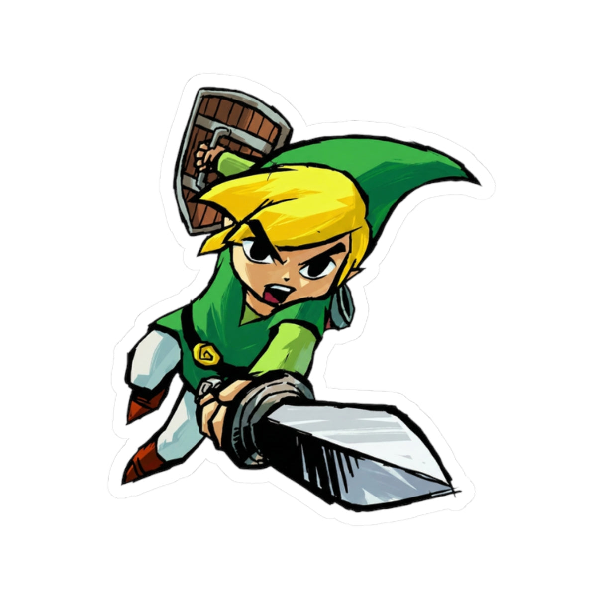LINK kiss-cut Sticker