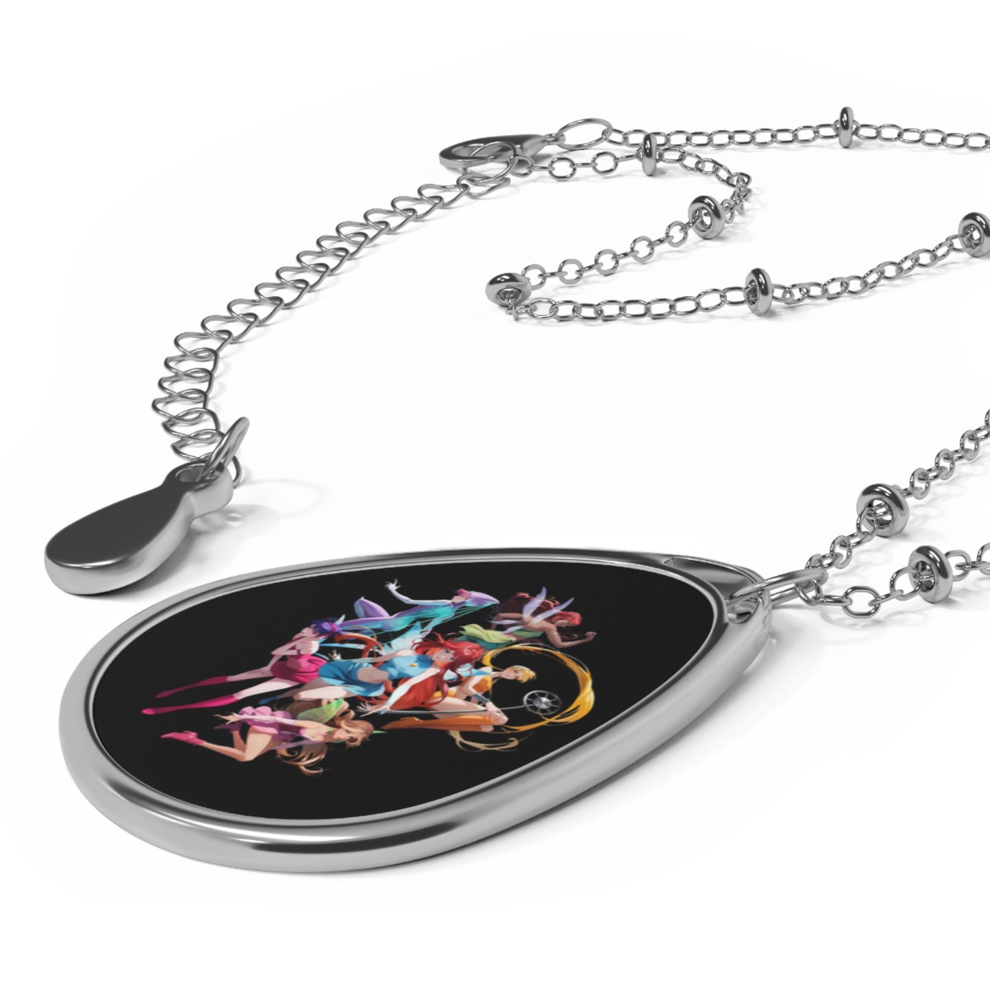 WINX Oval Pendant Necklace