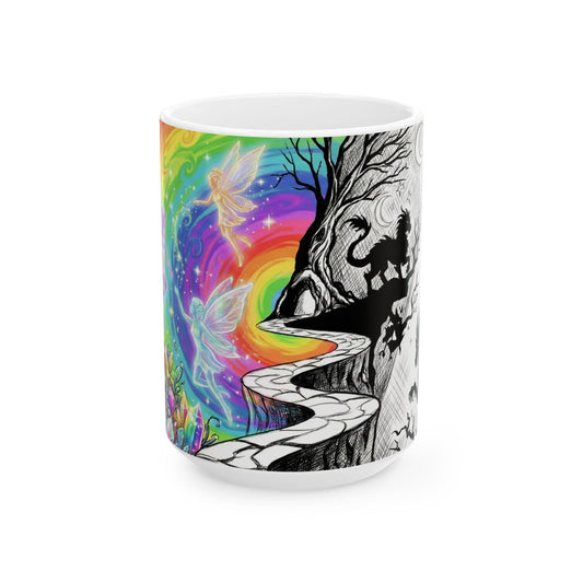 Rainbow Realm Of Reverie Coffee Mug