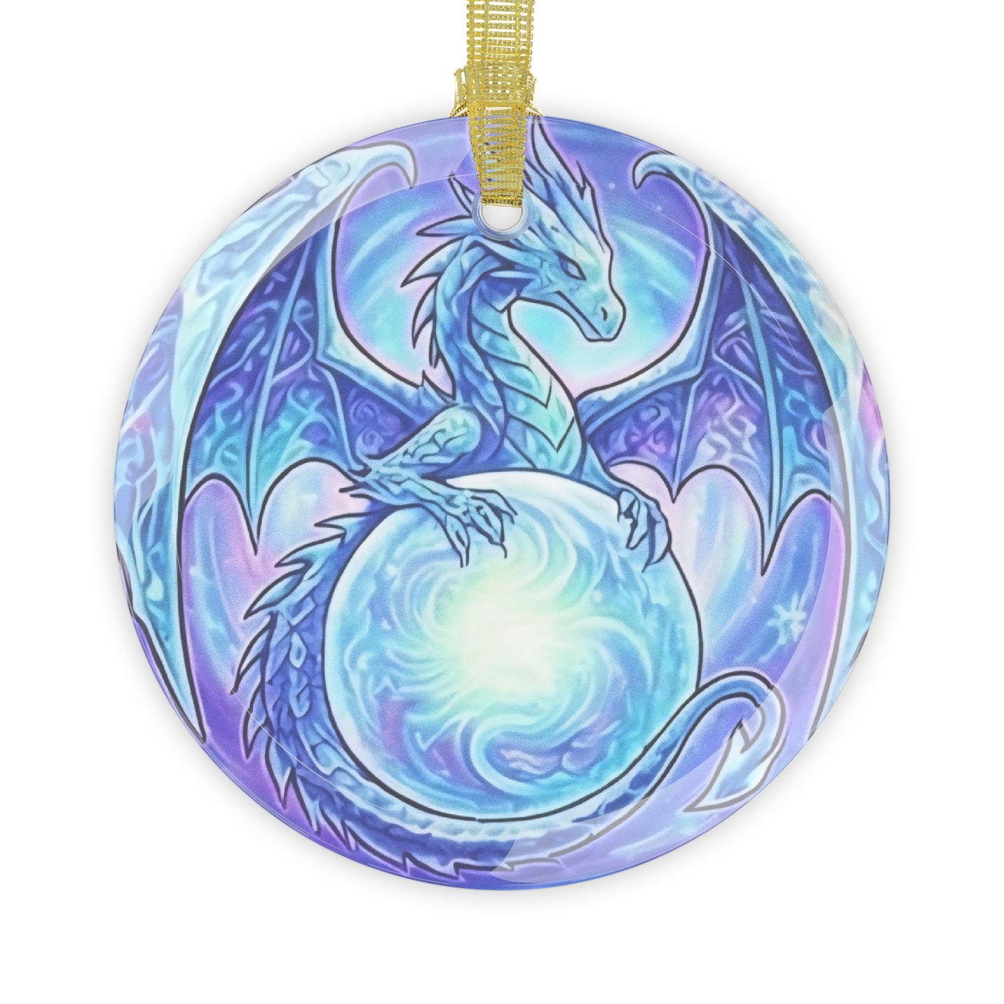 Baby Drago Glass Ornament