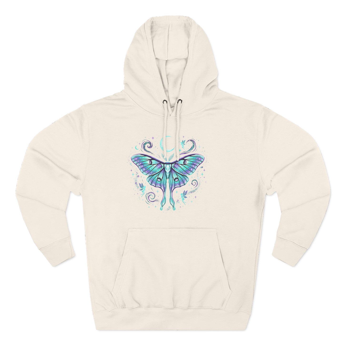 Celestial Luna Moth Hoodie