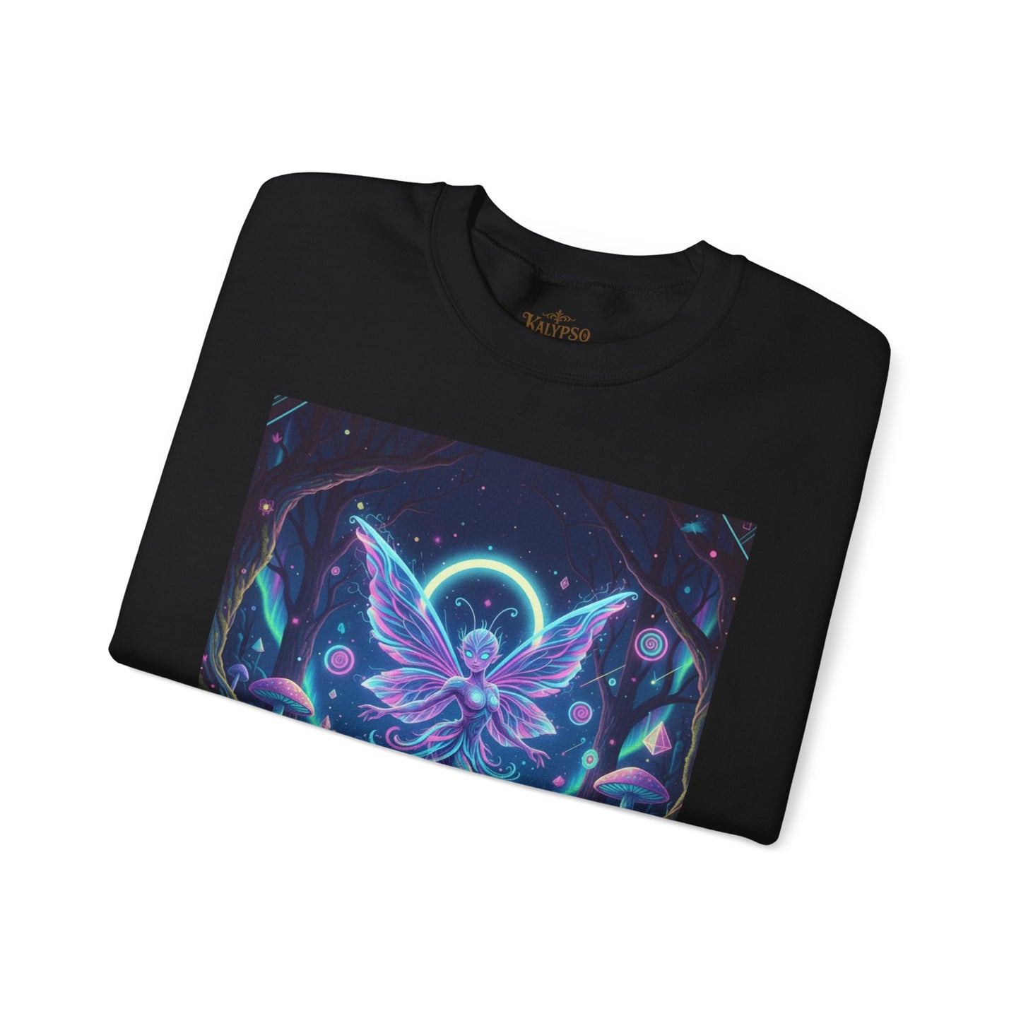 Mystical Fairy Sweatshirt - Unisex Heavy Blend™ Crewneck with Celestial Design
