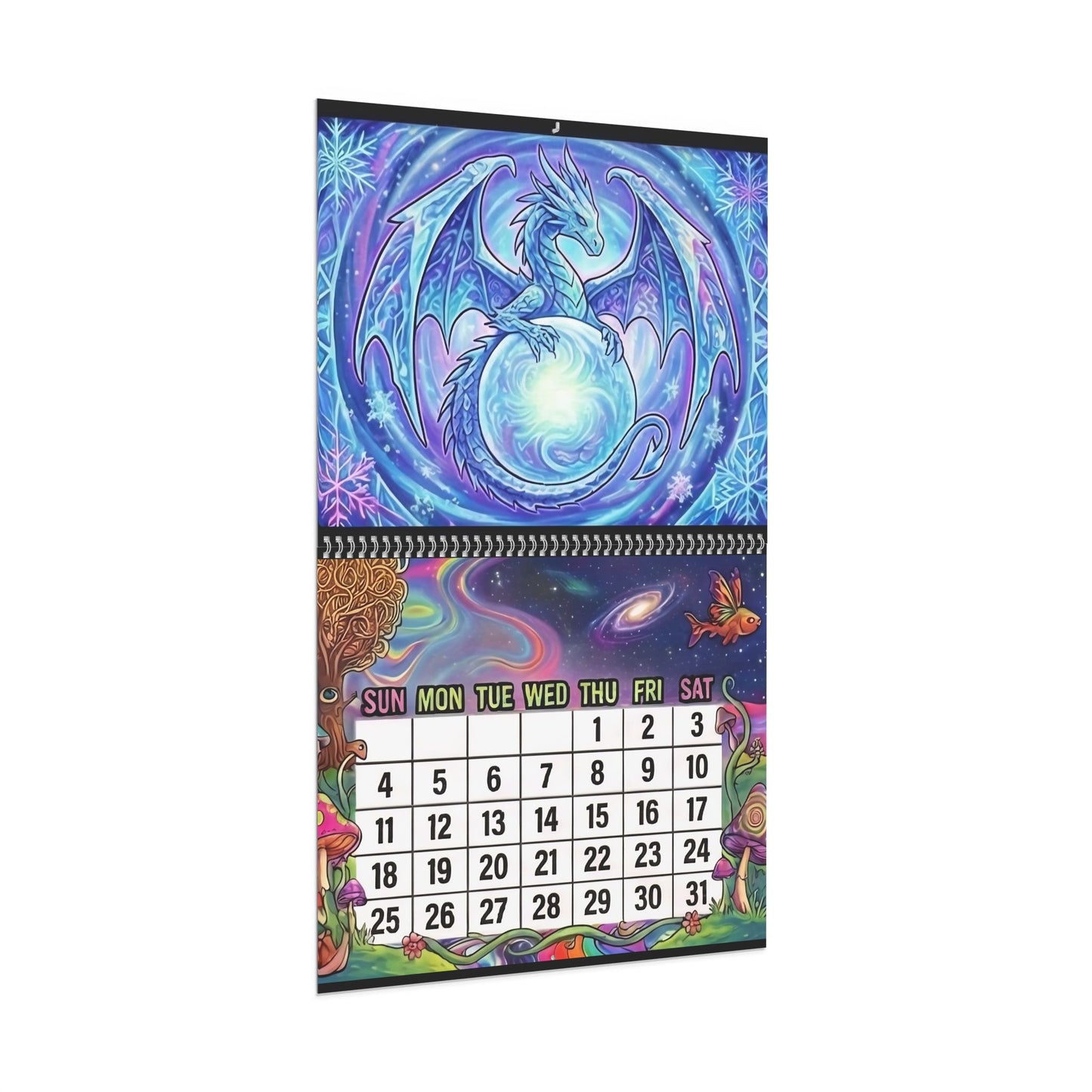 KalypsoArts Trippy 2026 Calendar