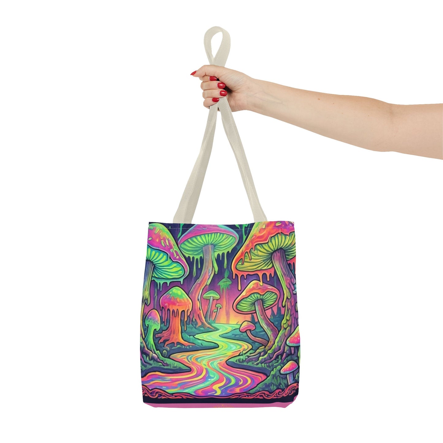 Trippy Mushroom Tote
