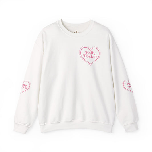 Polly Pocket Heart Crewneck Sweatshirt
