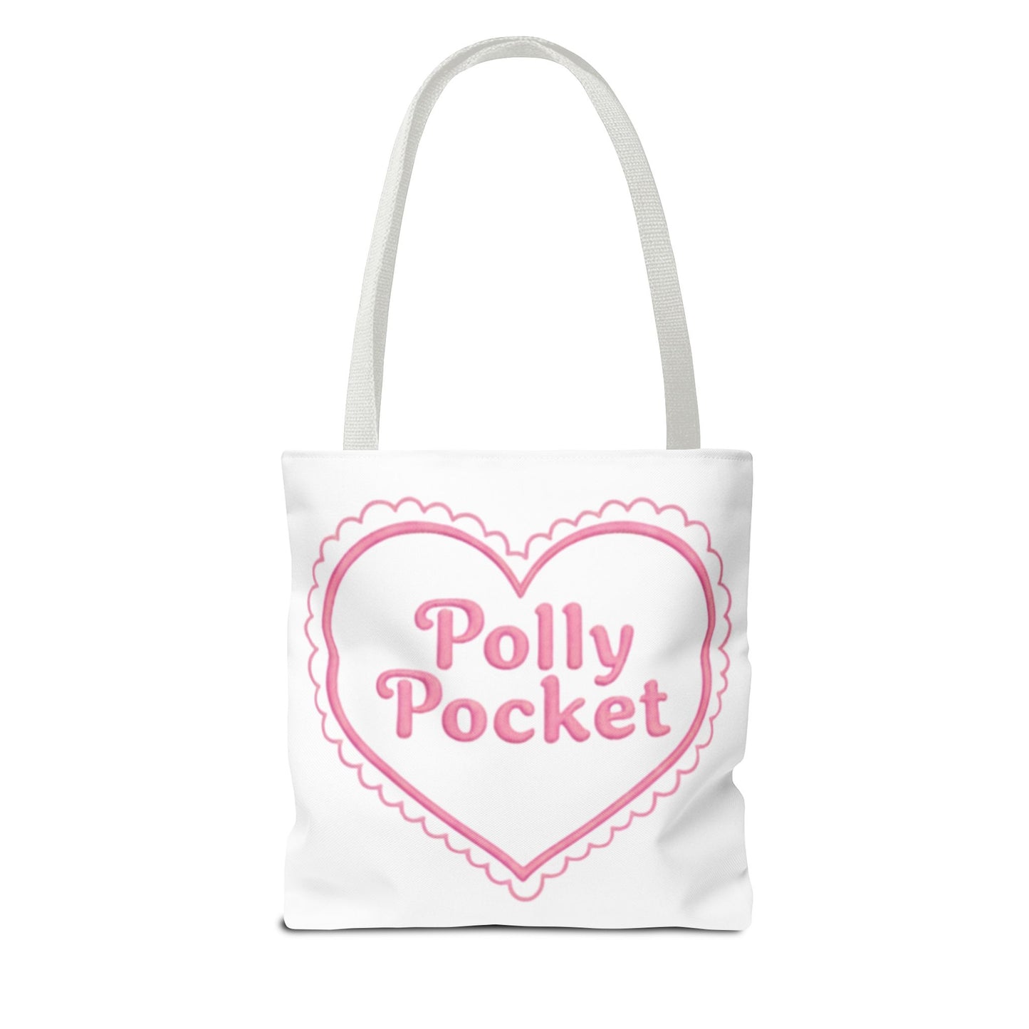 Polly Pocket Heart Tote Bag