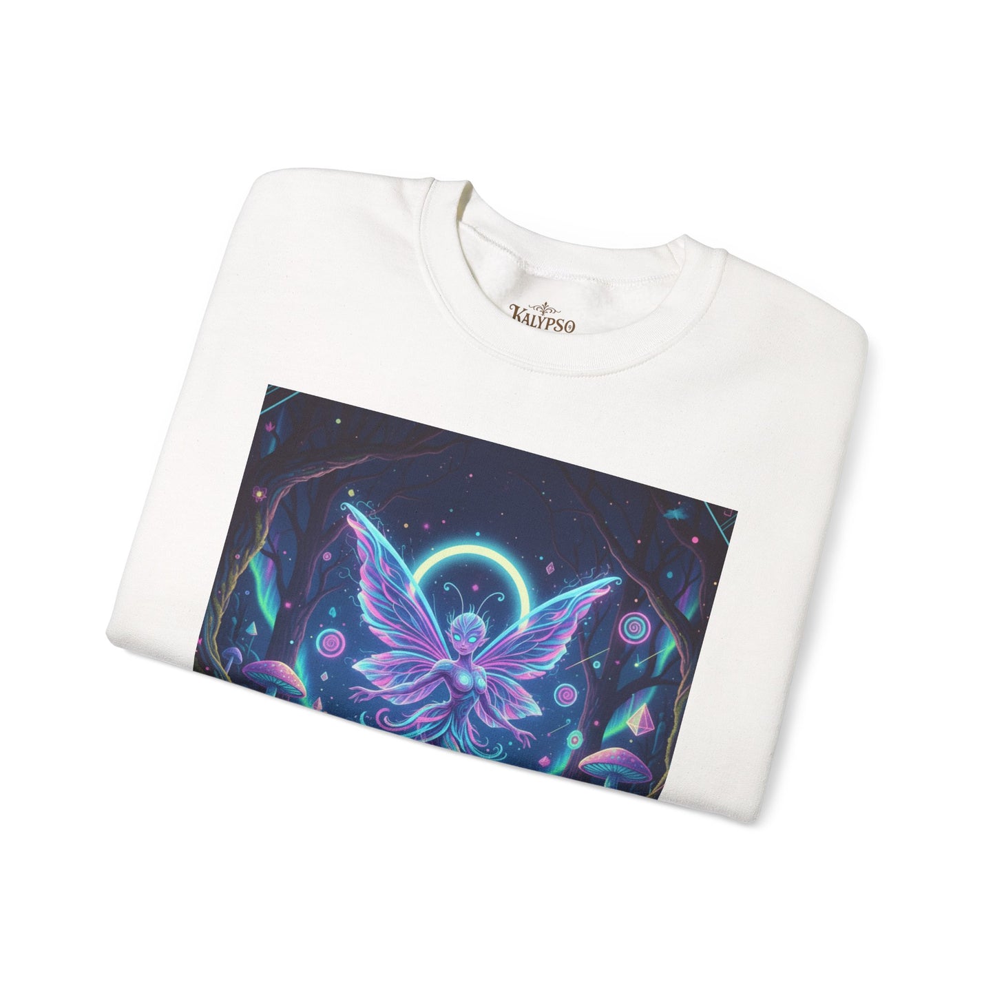 Mystical Fairy Sweatshirt - Unisex Heavy Blend™ Crewneck with Celestial Design
