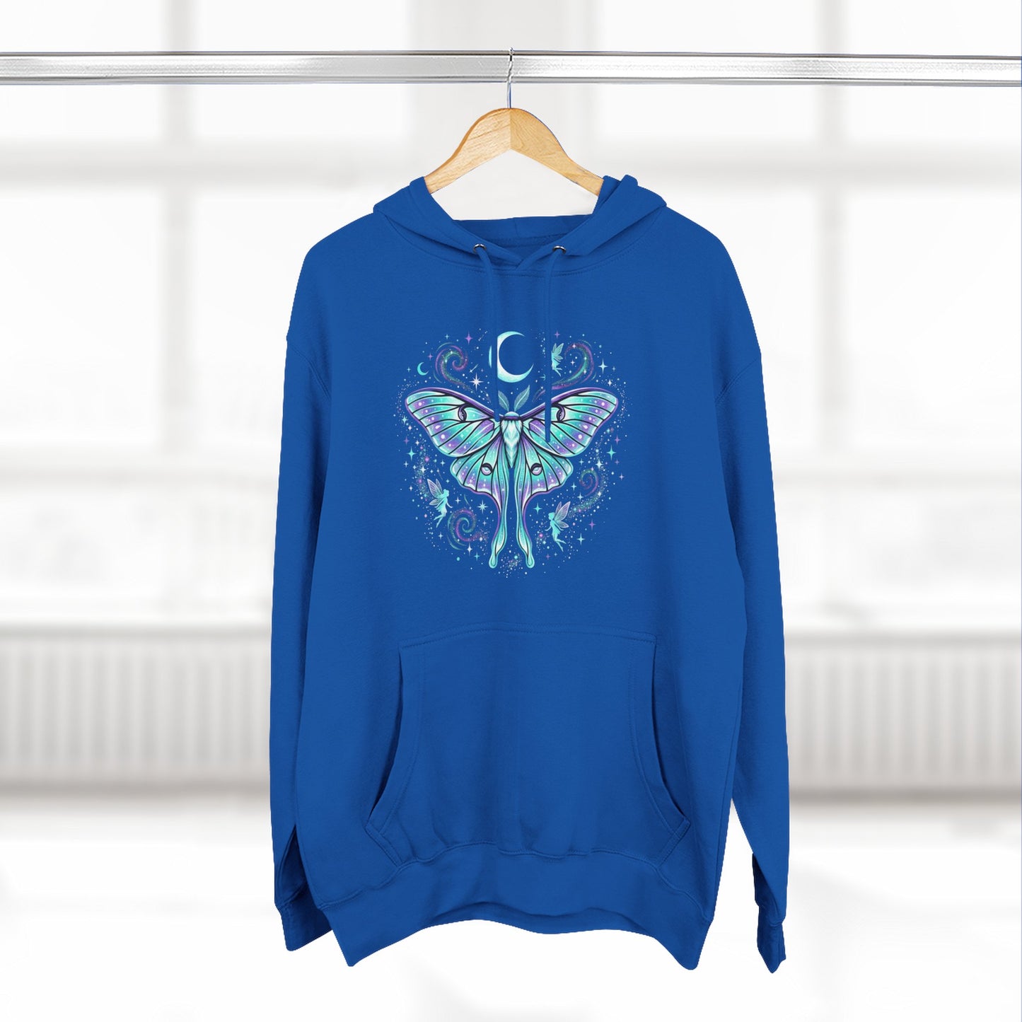 Celestial Luna Moth Hoodie