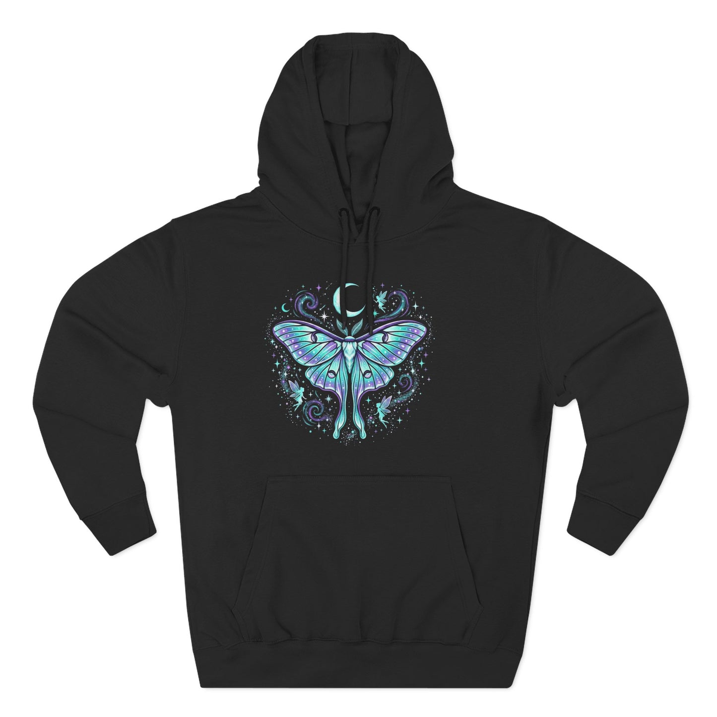 Celestial Luna Moth Hoodie