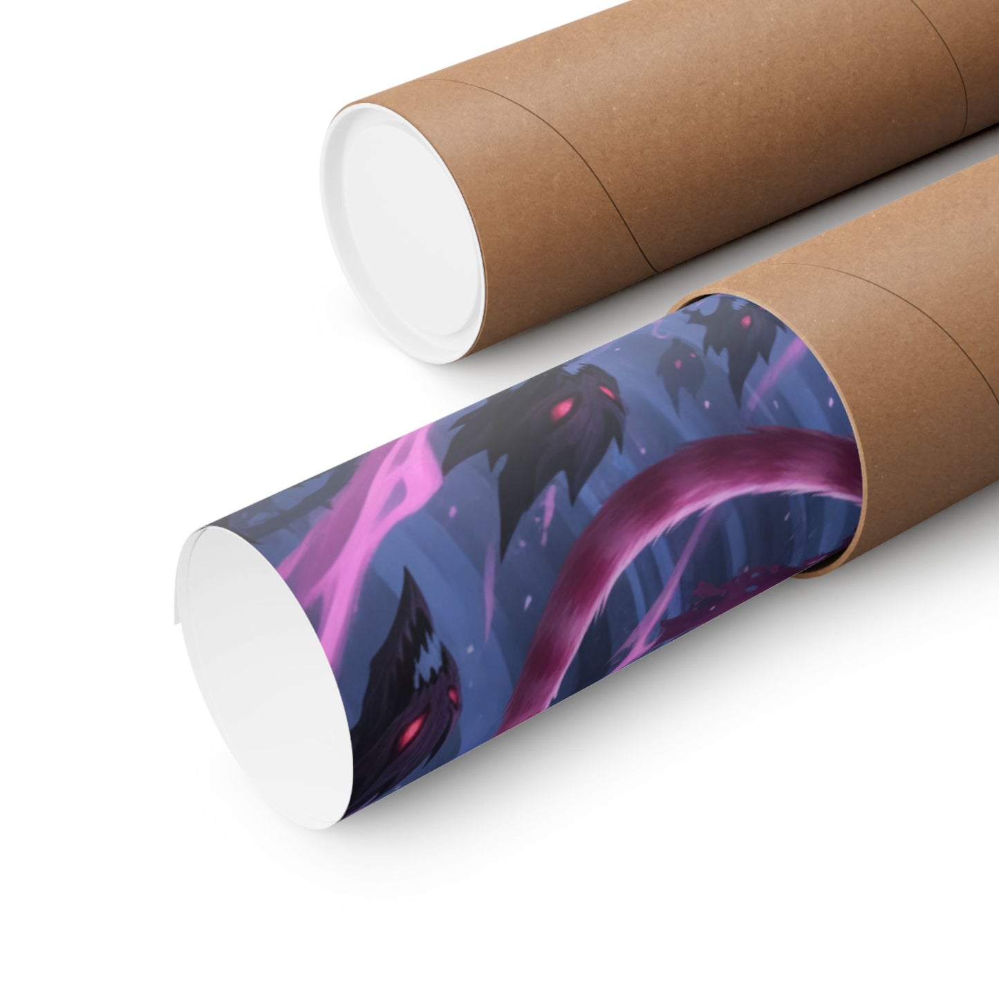 Fantasy Cat Sorceress Matte Poster