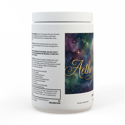Aetheria Vitals Collagen Peptides Type I & III Supplement (350g, 12.3oz)