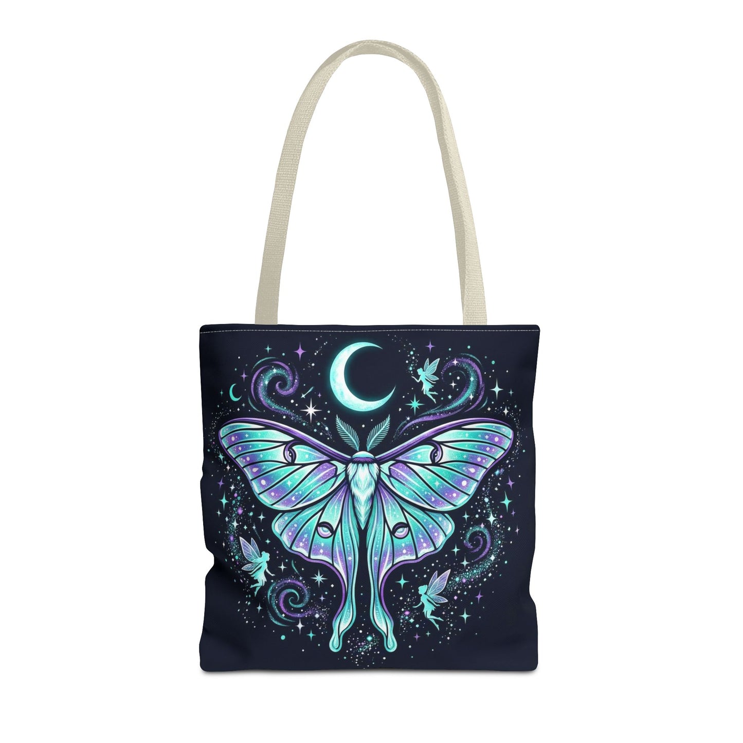 Celestial Luna Moth Tote Bag