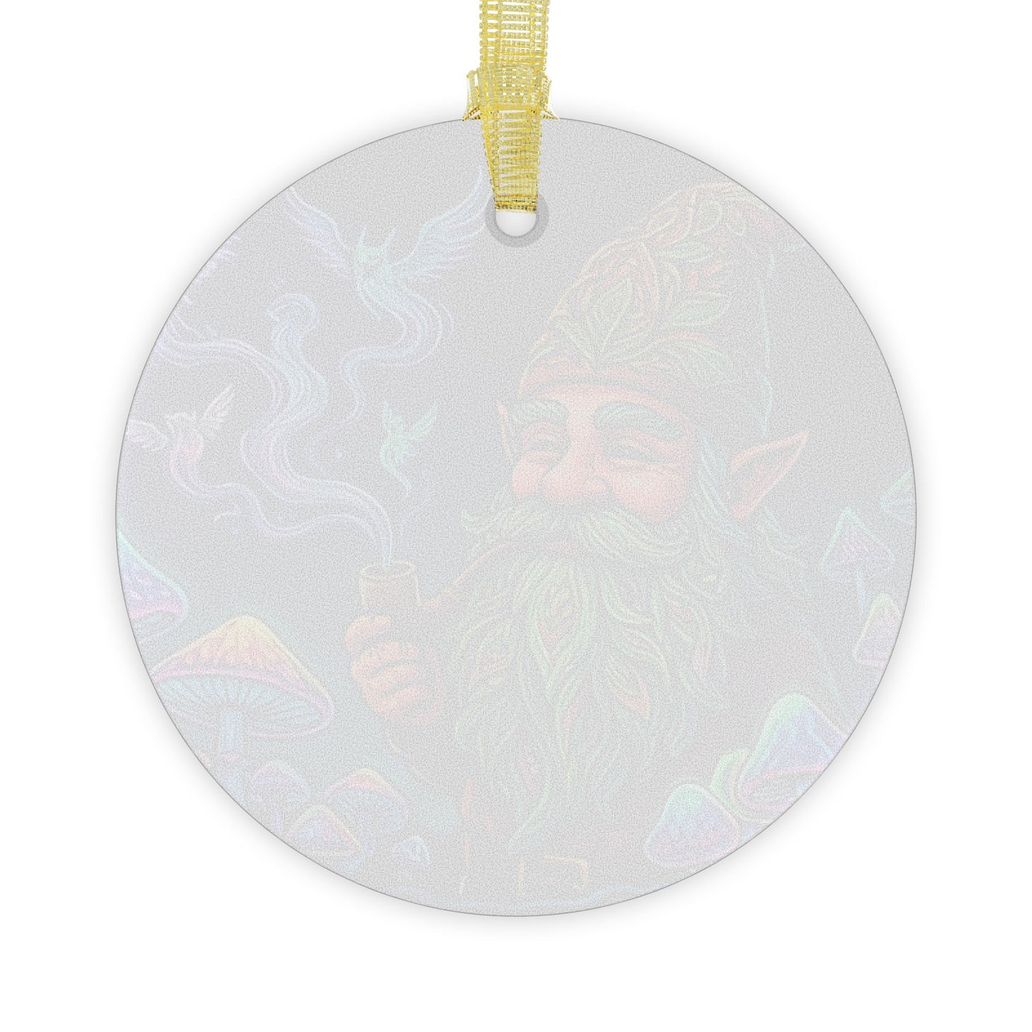 Vibin' Glass Ornament