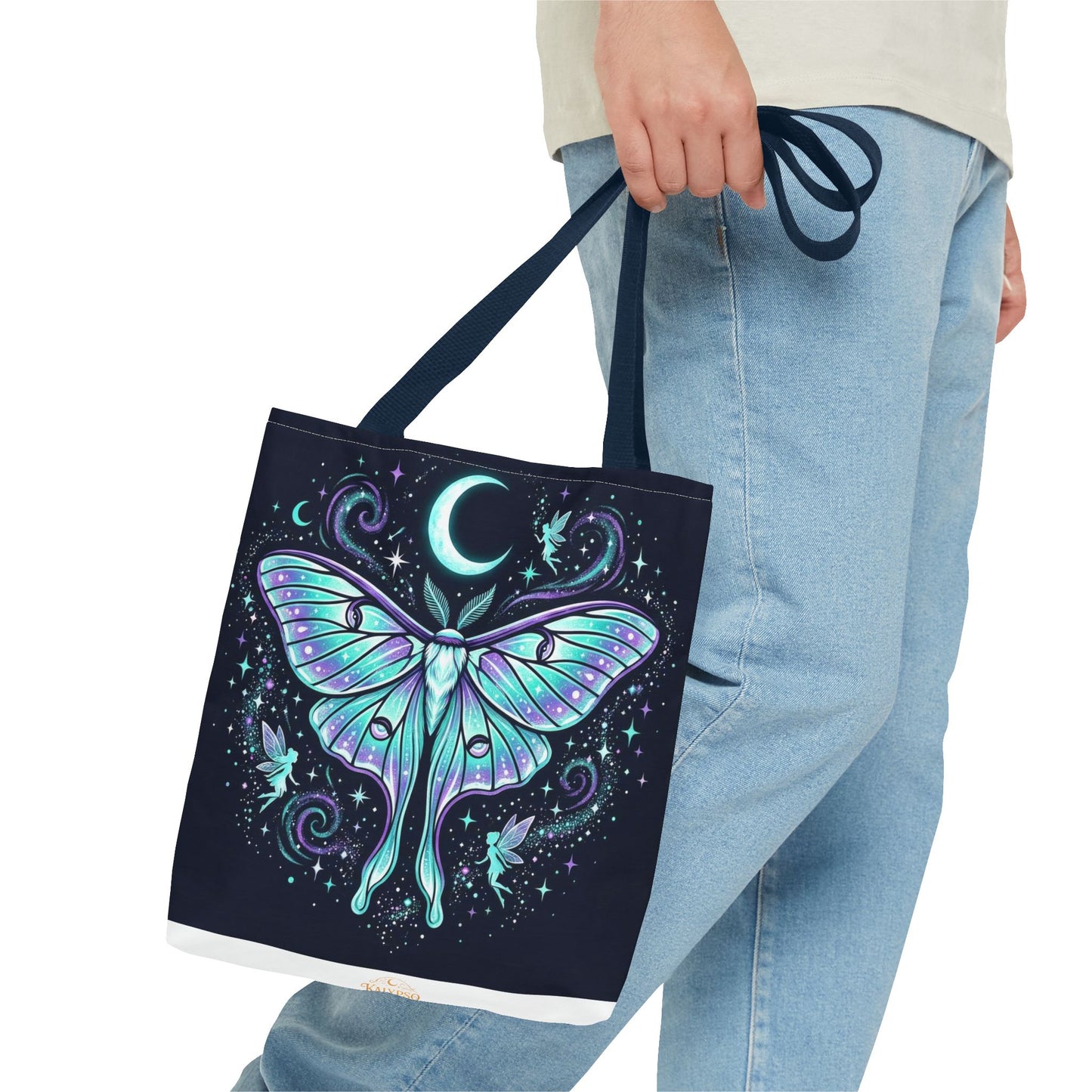 Celestial Luna Moth Tote Bag