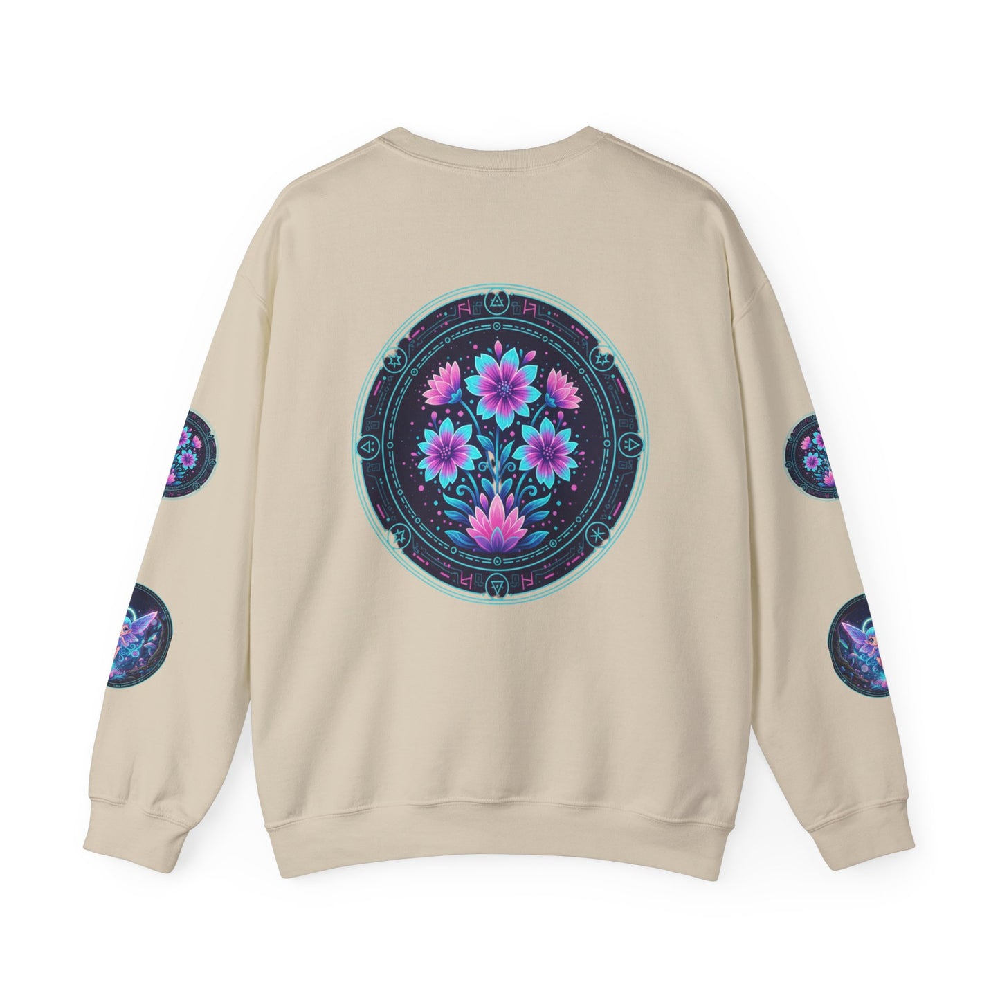 Mystical Fairy Sweatshirt - Unisex Heavy Blend™ Crewneck with Celestial Design