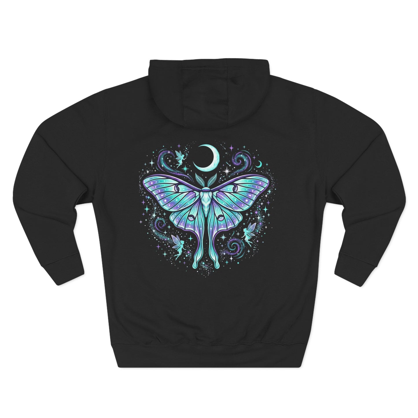 Celestial Luna Moth Hoodie