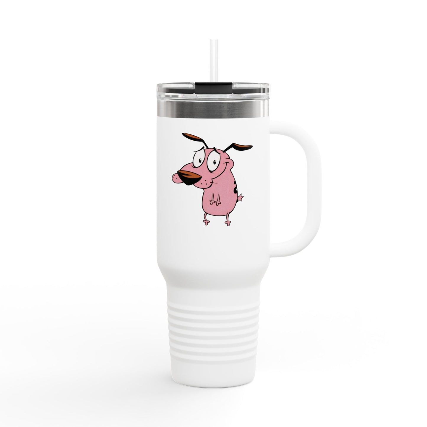 Courage The Cowardly Dog 40oz Travel Mug