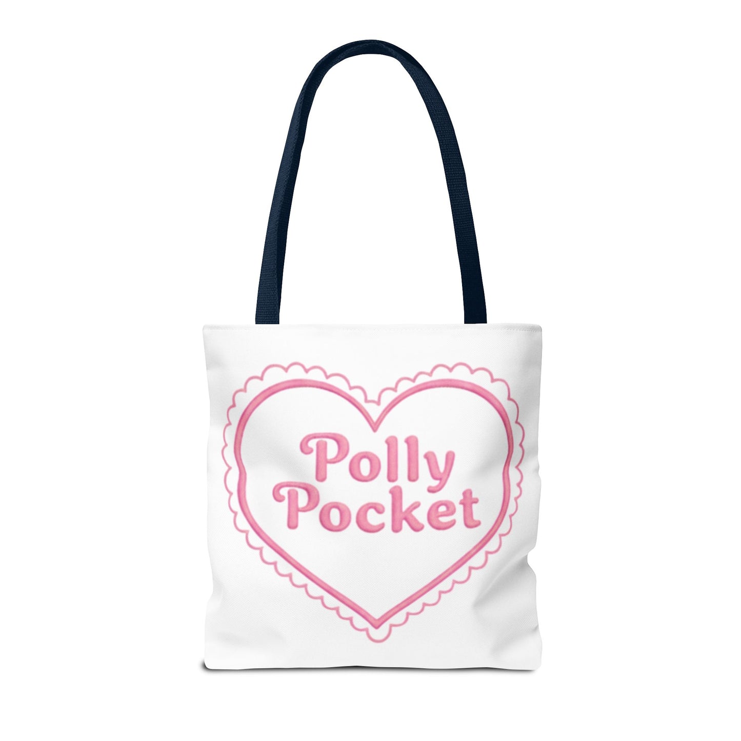 Polly Pocket Heart Tote Bag