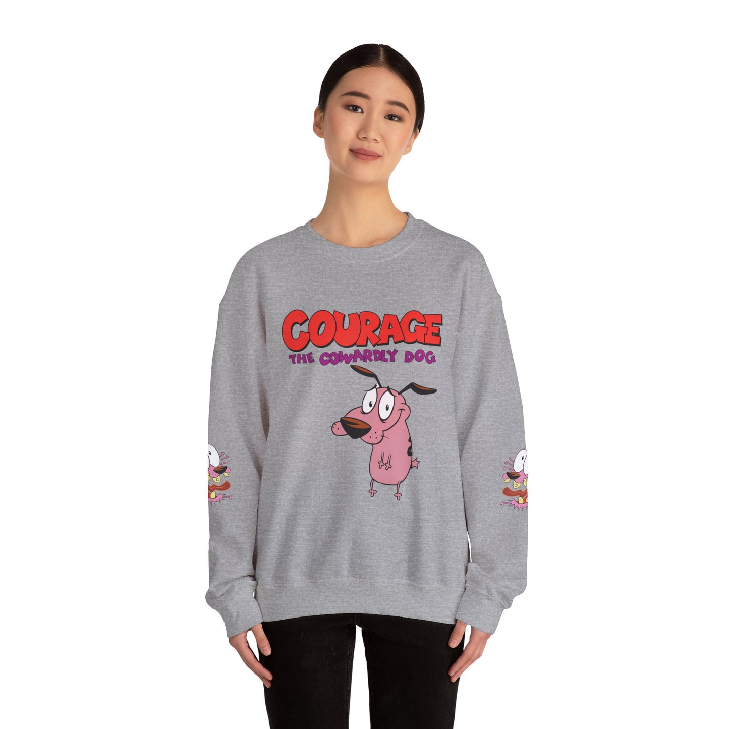 Courage The Cowardly Dog Pullover