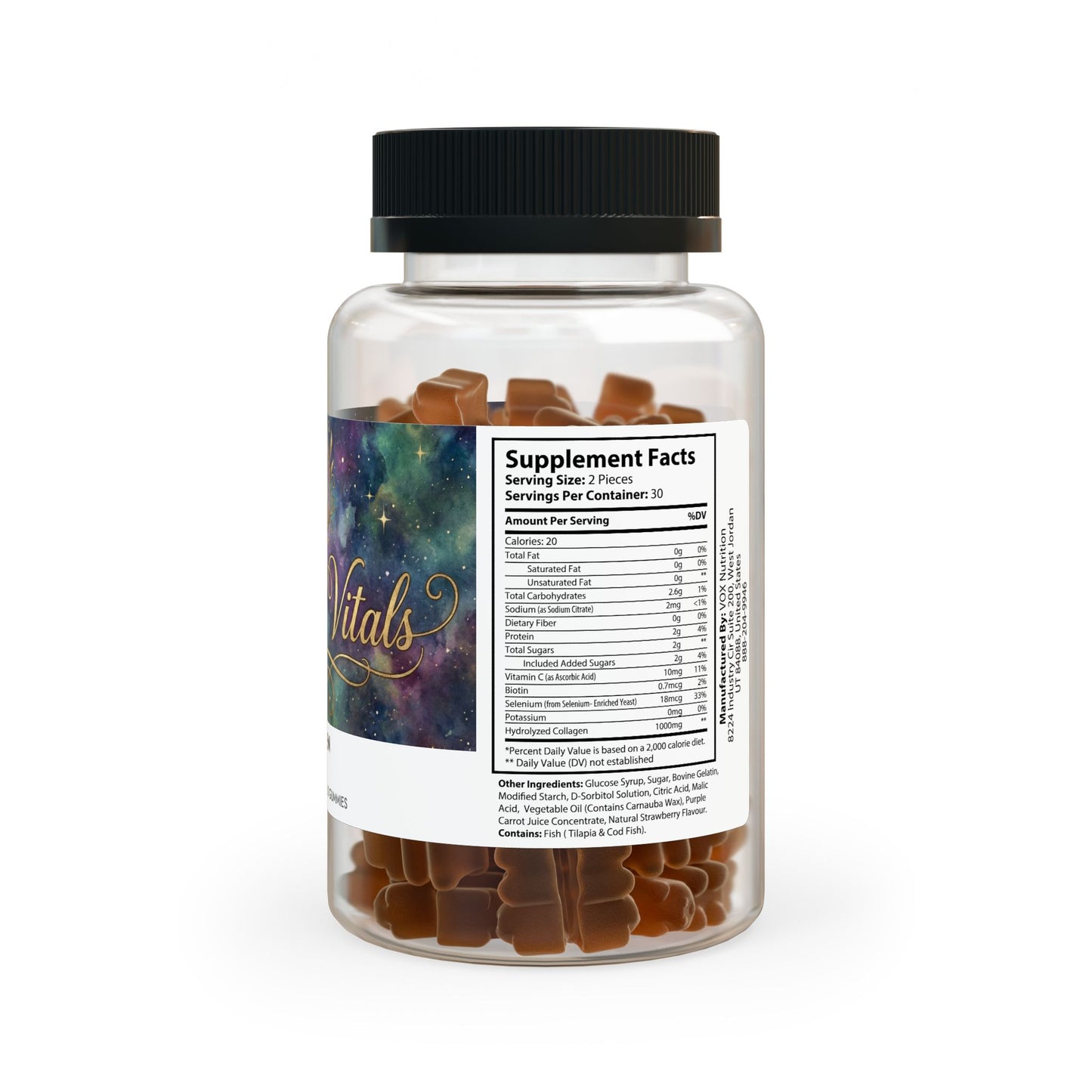Aetheria Vitals Collagen Gummies (60 Gummies)