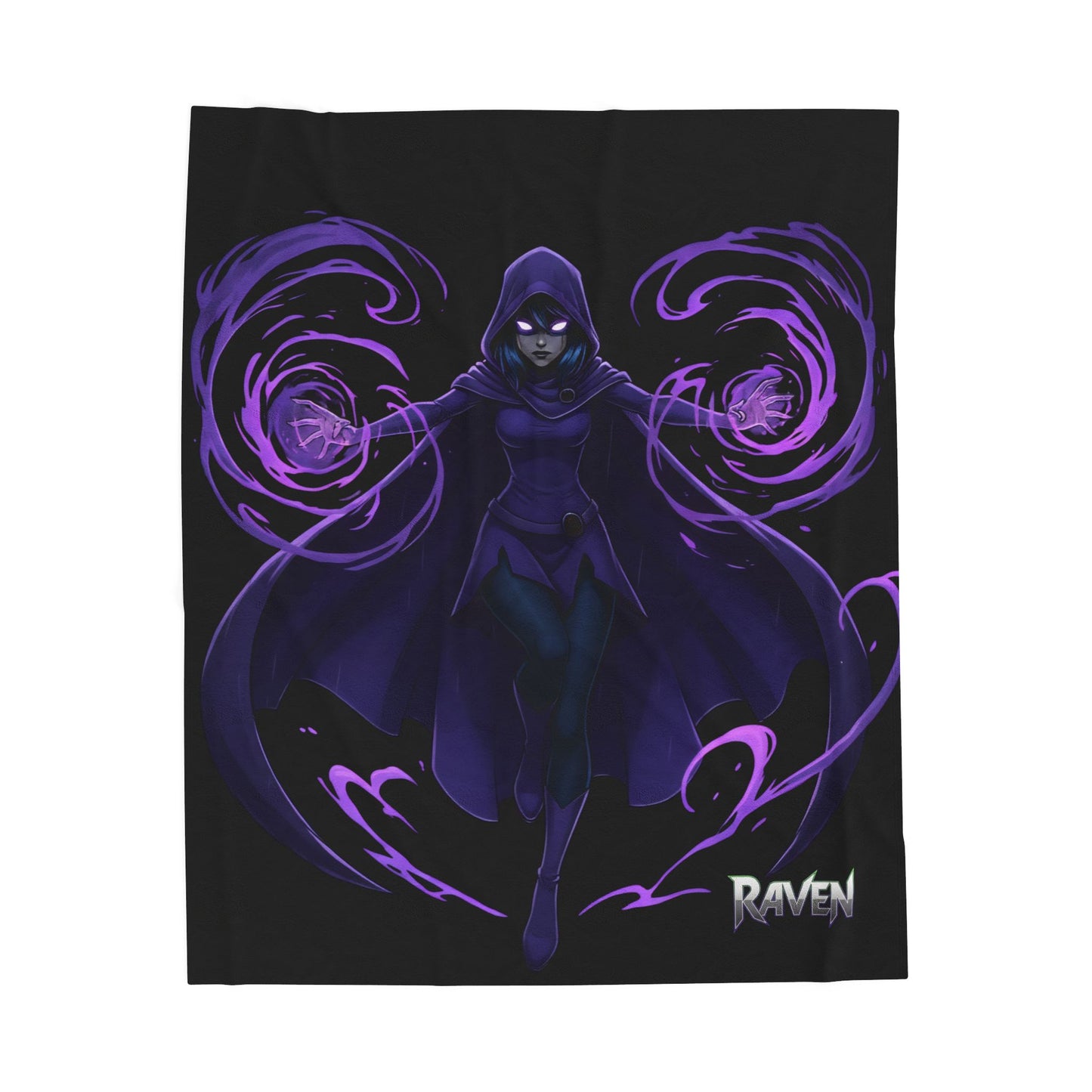 RAVEN Velveteen Blanket