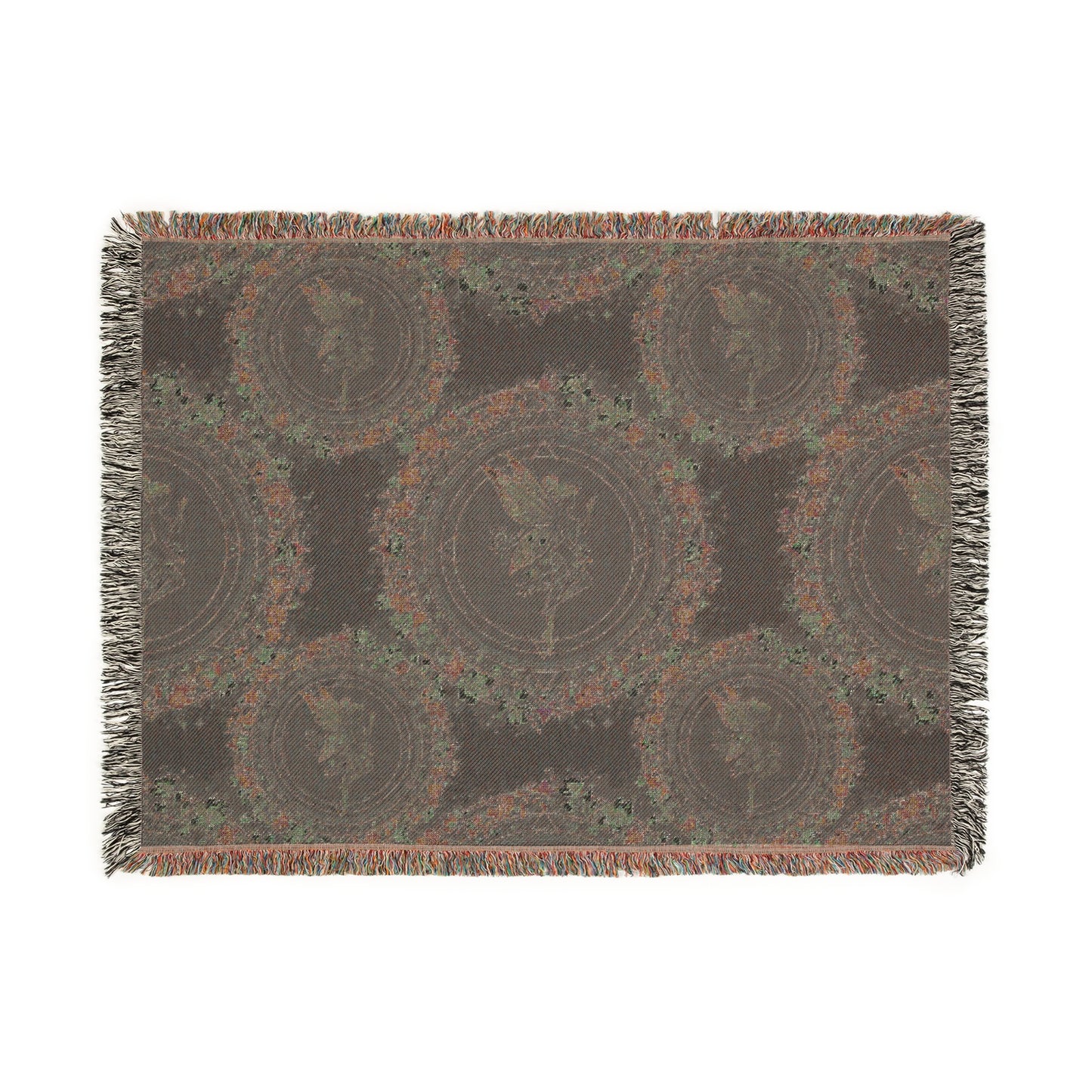 Galactic Mandala Fairy Woven Throw