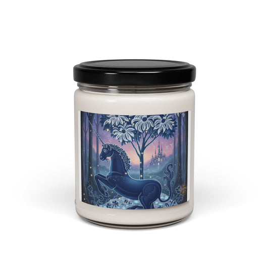 Soy Candle — Enchanted Night Unicorn Scented Candle (9 oz)