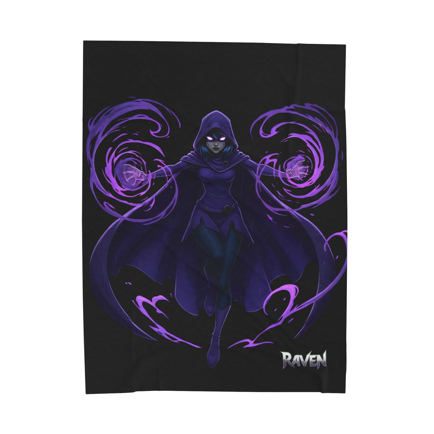 RAVEN Velveteen Blanket